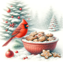 Load image into Gallery viewer, Diamond Painting - Full Round - cardinals on cookies (40*40CM)