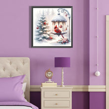 Load image into Gallery viewer, Diamond Painting - Full Round - Cardinal in the blue light (40*40CM)
