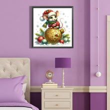 Load image into Gallery viewer, Diamond Painting - Full Round - mouse on ball (40*40CM)