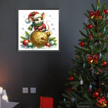 Load image into Gallery viewer, Diamond Painting - Full Round - mouse on ball (40*40CM)