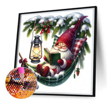 Load image into Gallery viewer, Diamond Painting - Full Round - Goblin reading in hammock (30*30CM)