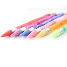 Load image into Gallery viewer, Double-End Manicure Point Drill Pen with Clay Glue Nail Art Tool for Women(Pink)