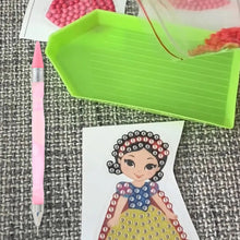 Load image into Gallery viewer, Double-End Manicure Point Drill Pen with Clay Glue Nail Art Tool for Women(Pink)