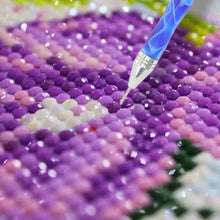 Load image into Gallery viewer, Double-End Manicure Point Drill Pen with Clay Glue Nail Art Tool for Women(Blue)