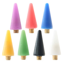Load image into Gallery viewer, Double-End Manicure Point Drill Pen with Clay Glue Tips (7 Coulors No Pen)