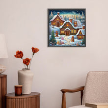 Load image into Gallery viewer, Diamond Painting - Full Round - christmas night (30*30CM)