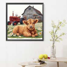 Load image into Gallery viewer, Diamond Painting - Full Round - calf (40*40CM)