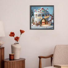 Load image into Gallery viewer, Diamond Painting - Full Round - winter glow cabin (30*30CM)