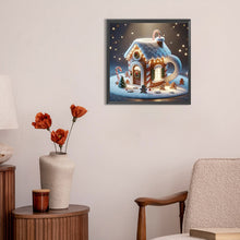 Load image into Gallery viewer, Diamond Painting - Full Round - winter glow cabin (30*30CM)