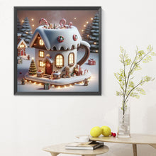 Load image into Gallery viewer, Diamond Painting - Full Round - winter glow cabin (30*30CM)