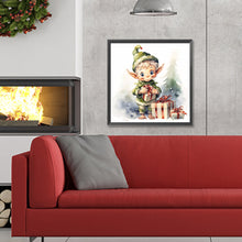 Load image into Gallery viewer, Diamond Painting - Full Round - Christmas Elf (30*30CM)