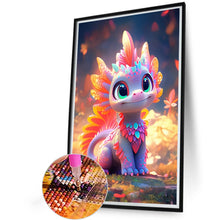 Load image into Gallery viewer, Diamond Painting - Full Round - Glowing dragon (40*60CM)