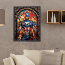 Load image into Gallery viewer, Diamond Painting - Full Round - captain america (30*40CM)