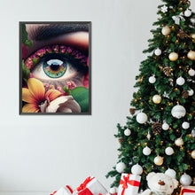 Load image into Gallery viewer, Diamond Painting - Full Round - mysterious eyes (30*40CM)