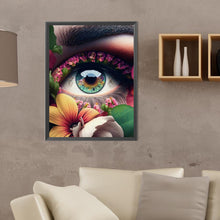 Load image into Gallery viewer, Diamond Painting - Full Round - mysterious eyes (30*40CM)