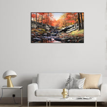 Load image into Gallery viewer, Diamond Painting - Full Round - Flowing Water Stone Forest (70*40CM)