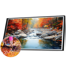 Load image into Gallery viewer, Diamond Painting - Full Round - Flowing Water Stone Forest (70*40CM)