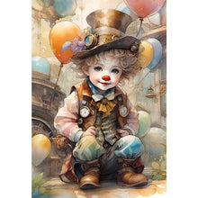 Load image into Gallery viewer, Diamond Painting - Full Round - clown boy (50*70CM)