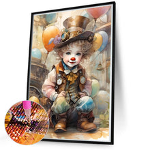 Load image into Gallery viewer, Diamond Painting - Full Round - clown boy (50*70CM)