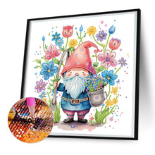 Load image into Gallery viewer, Diamond Painting - Partial Special Shaped - dwarf flower (30*30CM)