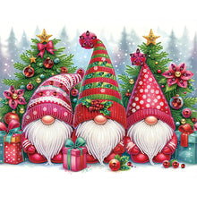 Load image into Gallery viewer, Diamond Painting - Partial Special Shaped - Goblin Gnome¡¤Red (40*50CM)