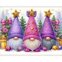 Load image into Gallery viewer, Diamond Painting - Partial Special Shaped - Goblin Gnome¡¤Purple (40*50CM)