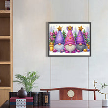 Load image into Gallery viewer, Diamond Painting - Partial Special Shaped - Goblin Gnome¡¤Purple (40*50CM)