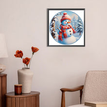 Load image into Gallery viewer, Diamond Painting - Full Round - snowman (30*30CM)