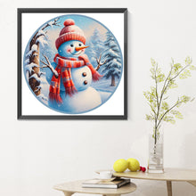 Load image into Gallery viewer, Diamond Painting - Full Round - snowman (30*30CM)