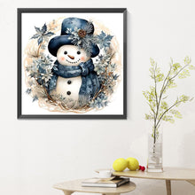 Load image into Gallery viewer, Diamond Painting - Full Round - snowman (30*30CM)