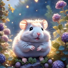 Load image into Gallery viewer, Diamond Painting - Full Round - Little hamster in the forest (30*30CM)