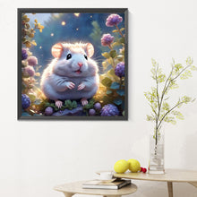 Load image into Gallery viewer, Diamond Painting - Full Round - Little hamster in the forest (30*30CM)