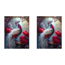 Load image into Gallery viewer, Diamond Painting - Full Round - Gorgeous peacock (30*40CM)