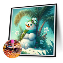 Load image into Gallery viewer, Diamond Painting - Full Round - snowman (30*30CM)