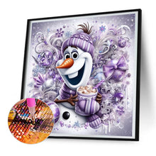 Load image into Gallery viewer, Diamond Painting - Full Round - snowman (30*30CM)