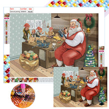 Load image into Gallery viewer, Diamond Painting - Full Square - Santa Claus (40*30CM)