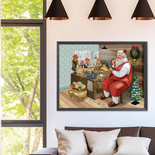 Load image into Gallery viewer, Diamond Painting - Full Square - Santa Claus (40*30CM)