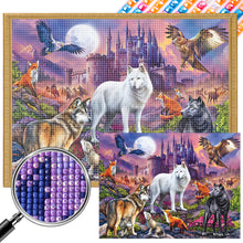 Load image into Gallery viewer, AB Diamond Painting - Full Square - Beasts and Birds of Prey (60*45CM)