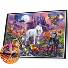 Load image into Gallery viewer, AB Diamond Painting - Full Square - Beasts and Birds of Prey (60*45CM)