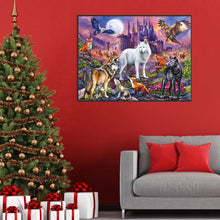 Load image into Gallery viewer, AB Diamond Painting - Full Square - Beasts and Birds of Prey (60*45CM)