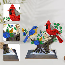 Load image into Gallery viewer, Wooden Beautiful BirdDiamond Painting Desktop Decor for Table Office Home Decor