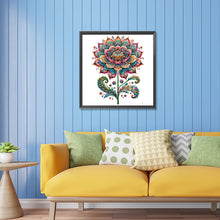Load image into Gallery viewer, Diamond Painting - Partial Special Shaped - Gorgeous flowers (30*30CM)