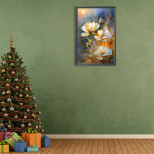 Load image into Gallery viewer, Diamond Painting - Full Round - orange flower (40*60CM)