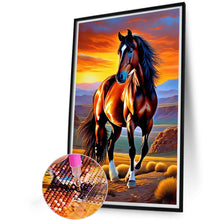 Load image into Gallery viewer, Diamond Painting - Full Round - horse (40*60CM)