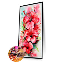 Load image into Gallery viewer, Diamond Painting - Full Round - hibiscus (40*80CM)