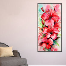 Load image into Gallery viewer, Diamond Painting - Full Round - hibiscus (40*80CM)