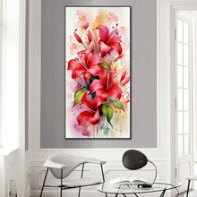 Load image into Gallery viewer, Diamond Painting - Full Round - hibiscus (40*80CM)
