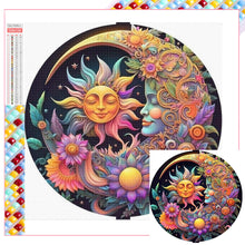 Load image into Gallery viewer, Diamond Painting - Full Square - sun and moon (40*40CM)