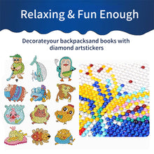 Load image into Gallery viewer, 26/30/35/38/42/43 PCS Cartoon Diamond Sticker Art Craft Diamond Painting Sticker