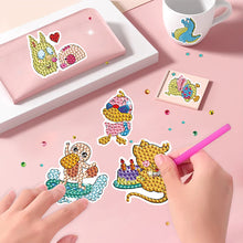 Load image into Gallery viewer, 26/30/35/38/42/43 PCS Cartoon Diamond Sticker Art Craft Diamond Painting Sticker